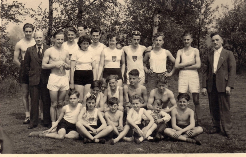 1951 Tarining Sportplatz Krakau